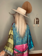 Load image into Gallery viewer, Patchwork Long Duster Kimono