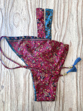 Load image into Gallery viewer, Stevie reversible top Burgundy/ Teal