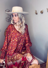 Load image into Gallery viewer, Boho Tunic Dress &amp; matching headband S-L