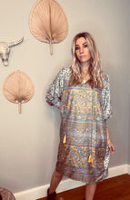 Load image into Gallery viewer, Boho Tunic Dress &amp; matching headband XS-S