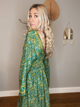 Load image into Gallery viewer, Woodland Goddess dress green