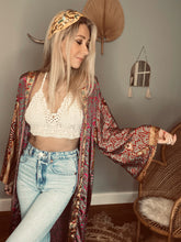 Load image into Gallery viewer, One of a kind Long Duster Kimono 3
