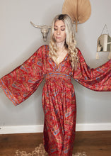 Load image into Gallery viewer, Woodland Goddess dress red