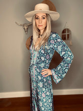 Load image into Gallery viewer, Kimono Dress navy