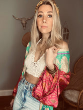 Load image into Gallery viewer, One of a kind Long Duster Kimono