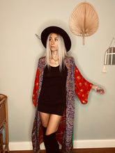 Load image into Gallery viewer, Patchwork Long Duster Kimono
