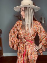 Load image into Gallery viewer, Double wrap bell sleeve top