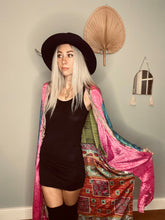 Load image into Gallery viewer, Patchwork Long Duster Kimono
