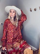 Load image into Gallery viewer, Boho Tunic Dress &amp; matching headband S-L