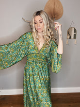 Load image into Gallery viewer, Woodland Goddess dress green