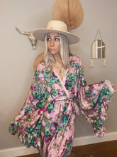 Load image into Gallery viewer, Goddess frill sleeve kimono