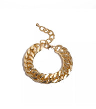 Load image into Gallery viewer, Chain necklace and bracelet Set