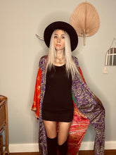 Load image into Gallery viewer, Patchwork Long Duster Kimono