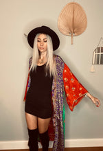 Load image into Gallery viewer, Patchwork Long Duster Kimono