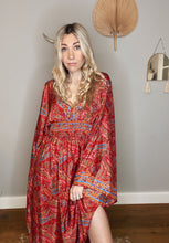 Load image into Gallery viewer, Woodland Goddess dress red