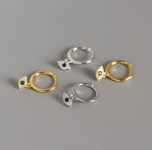 Load image into Gallery viewer, Evil eye huggie 2 for 20£