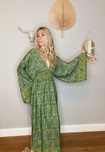 Load image into Gallery viewer, Woodland Goddess dress green