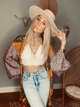 Load image into Gallery viewer, One of a kind Long Duster Kimono