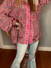 Load image into Gallery viewer, India boho blouse
