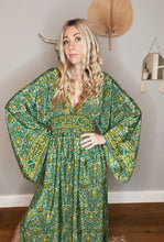 Load image into Gallery viewer, Woodland Goddess dress green