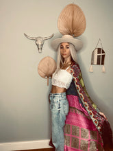 Load image into Gallery viewer, Patchwork Long Duster Kimono